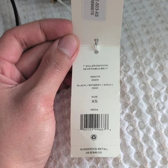 Tory Burch Brown Leather Belt with Gold Buckle - Picture 3 of 10